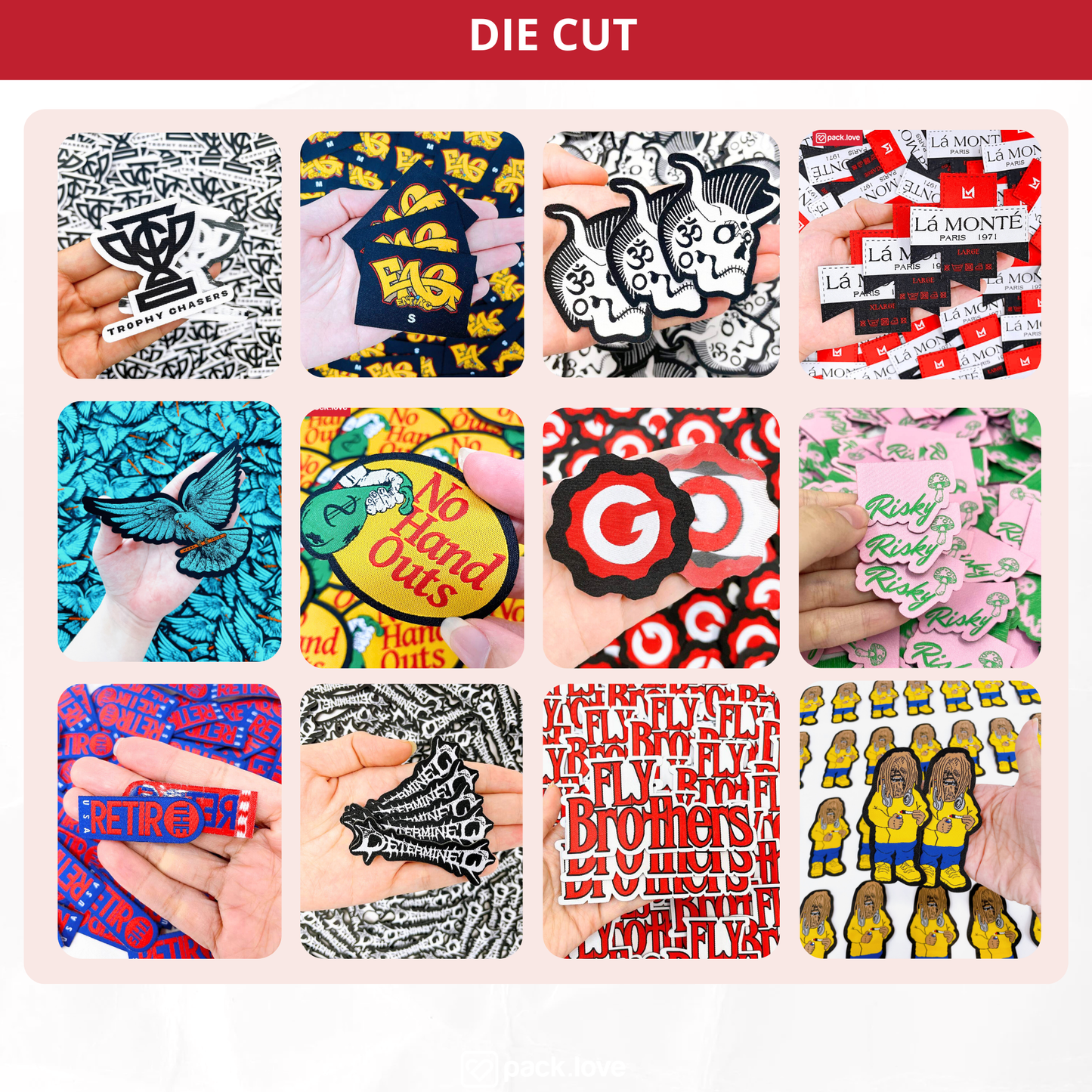 Woven Labels Heat Press