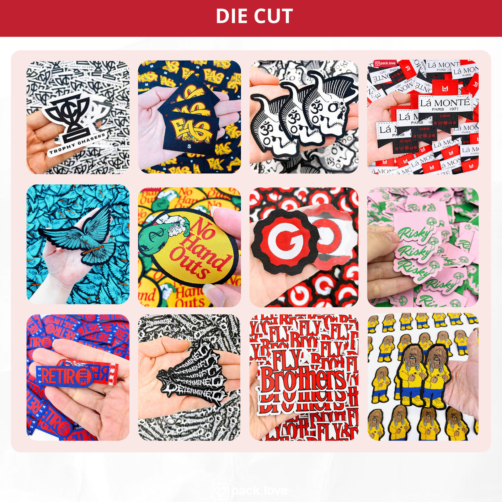 Woven Labels Heat Press