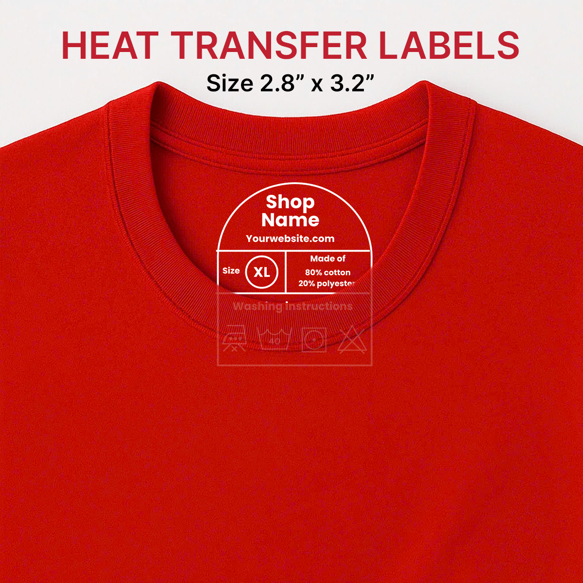Heat Transfer Labels
